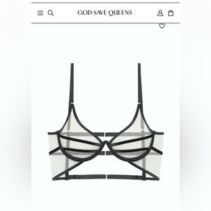 MESH SEMI-CORSET XS • GodSavesQueens